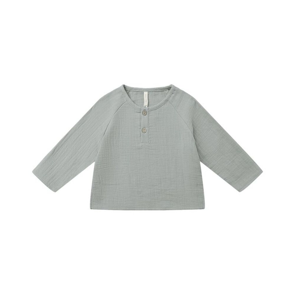 Quincy Mae Zion Shirt, Blue